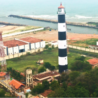 Nagapattinam Lighthouse and DGPS Station