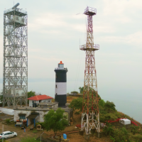 Ratnagiri Town and DGPS Station Ratnagiri Town and DGPS Station