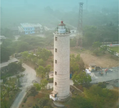 Hazira Lighthouse And DGPS Station
