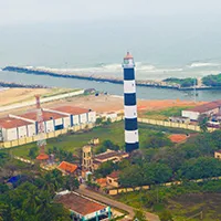 Nagapattinam Lighthouse and DGPS Station