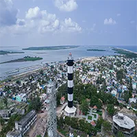 Pulicat Lighthouse and DGPS Station