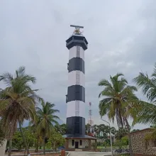 Puducherry Lighthouse and DGPS Station